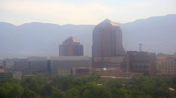 Weather camera view of KOB-TV.