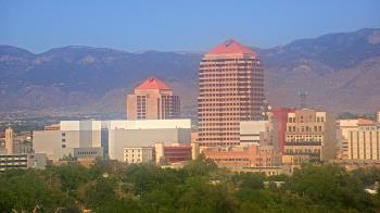 Weather camera view of KOB-TV.
