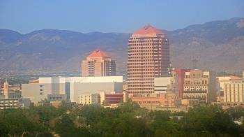 Weather camera view of KOB-TV.