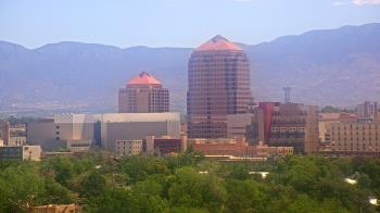 Weather camera view of KOB-TV.
