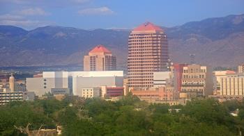 Weather camera view of KOB-TV.
