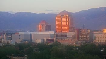 Weather camera view of KOB-TV.