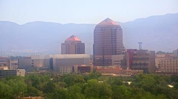 Weather camera view of KOB-TV.