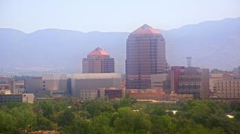 Weather camera view of KOB-TV.