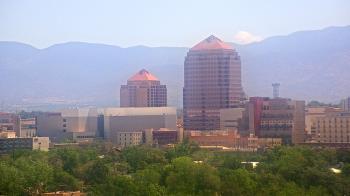 Weather camera view of KOB-TV.