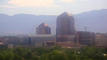 Weather camera view of KOB-TV.