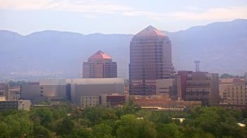 Weather camera view of KOB-TV.