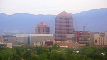 Weather camera view of KOB-TV.