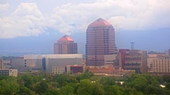 Weather camera view of KOB-TV.