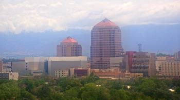 Weather camera view of KOB-TV.