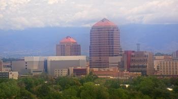 Weather camera view of KOB-TV.