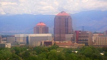 Weather camera view of KOB-TV.