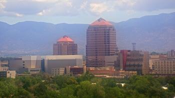 Weather camera view of KOB-TV.