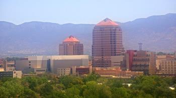 Weather camera view of KOB-TV.