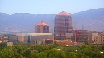 Weather camera view of KOB-TV.
