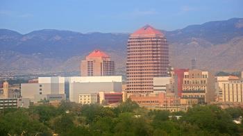 Weather camera view of KOB-TV.