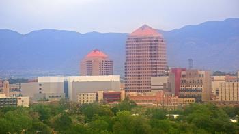 Weather camera view of KOB-TV.