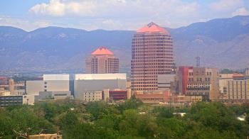 Weather camera view of KOB-TV.