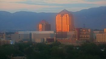 Weather camera view of KOB-TV.