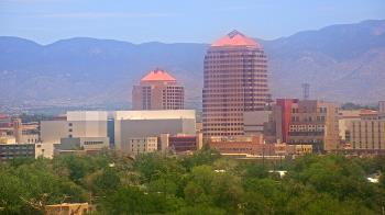 Weather camera view of KOB-TV.