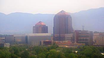 Weather camera view of KOB-TV.