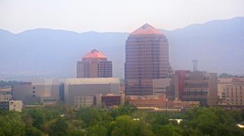 Weather camera view of KOB-TV.
