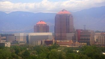 Weather camera view of KOB-TV.