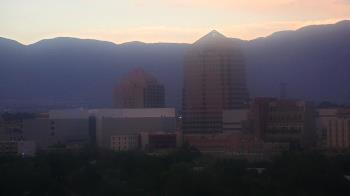 Weather camera view of KOB-TV.
