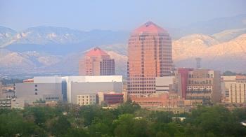 Weather camera view of KOB-TV.