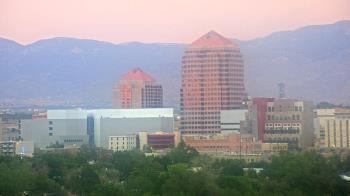 Weather camera view of KOB-TV.