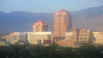 Weather camera view of KOB-TV.