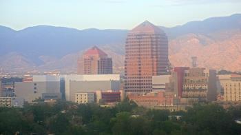 Weather camera view of KOB-TV.