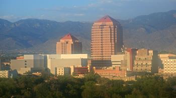 Weather camera view of KOB-TV.