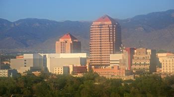 Weather camera view of KOB-TV.