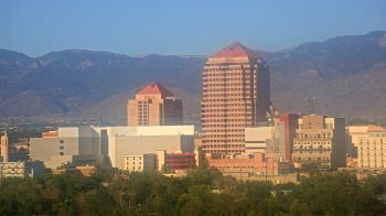 Weather camera view of KOB-TV.