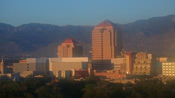 Weather camera view of KOB-TV.