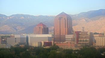 Weather camera view of KOB-TV.