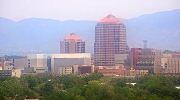 Weather camera view of KOB-TV.