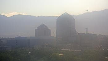 Weather camera view of KOB-TV.
