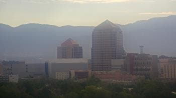 Weather camera view of KOB-TV.