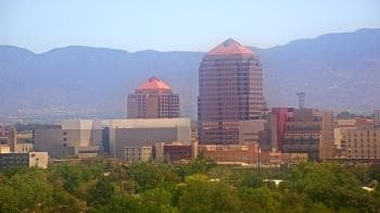 Weather camera view of KOB-TV.