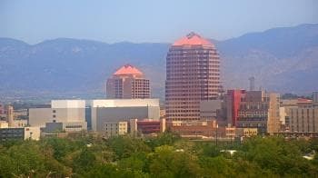 Weather camera view of KOB-TV.