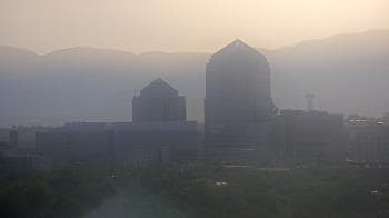 Weather camera view of KOB-TV.