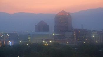 Weather camera view of KOB-TV.