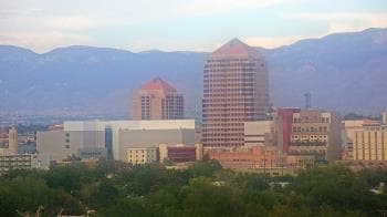 Weather camera view of KOB-TV.