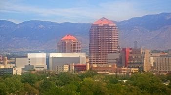 Weather camera view of KOB-TV.
