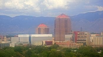 Weather camera view of KOB-TV.