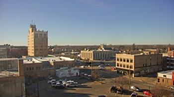 Weather camera view of KSAL Radio - Salina city.