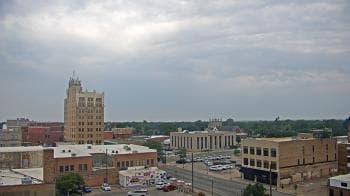 Weather camera view of KSAL Radio - Salina city.