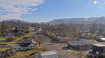Weather camera view of Russell County Courthouse.